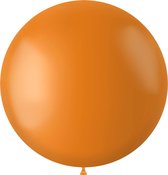 Folat - ballon XL Tangerine Orange Mat 78 cm - 1 stuks