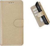 Samsung A51 Hoesje Wallet Case Goud