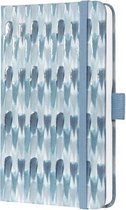 Sigel SI-JN330 Notitieboek Jolie Beauty A6 Hardcover Gelinieerd 'Blue Blend'
