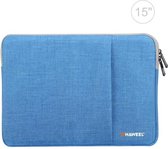 HAWEEL 15,0 inch Sleeve Case Rits Aktetas Laptop Draagtas, Voor Macbook, Samsung, Lenovo, Sony, DELL Alienware, CHUWI, ASUS, HP, 15 inch en lager laptops (blauw)