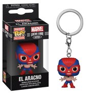 Funko Pocket POP Sleutelhanger Marvel Luchadores Spiderman El Aracno- Multikleur