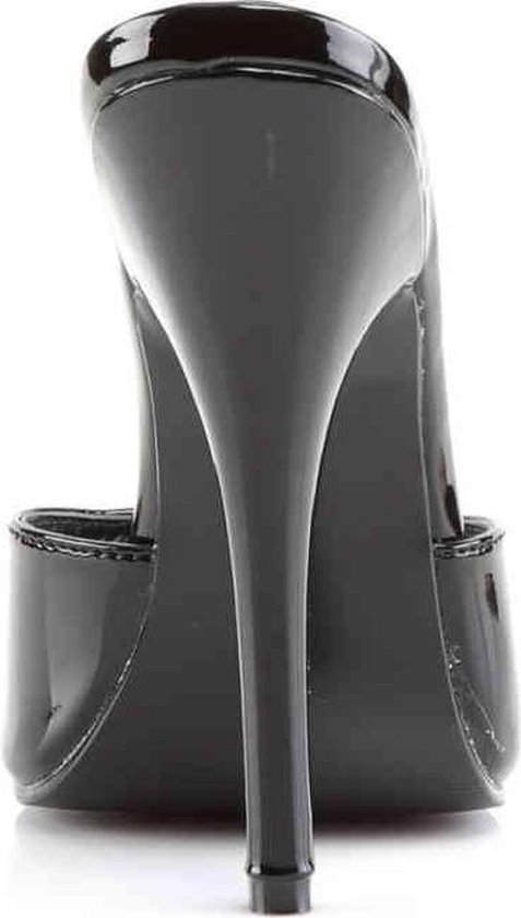 Devious - DOMINA-101 Muiltjes - Paaldans schoenen - 40 Shoes - Zwart