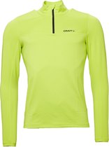 Craft Core Gain Skipully - Korte Rits - Midlayer - Wintersport -  Groen Heren - Maat L