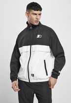 Starter Black Label - Starter Jogging Trainings jacket - S - Zwart/Wit