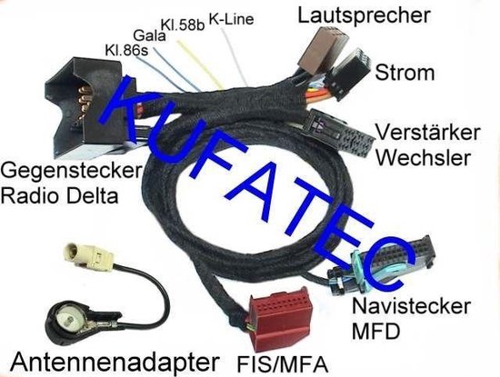 Radio De Desbloqueo Estribos Para Audi Mercedes Ford VW Seat