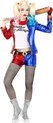 Funidelia | Costume Harley Quinn - Suicide Squad OFFICIEL pour femme taille XXL ▶ Super-héros, DC Comics, Suicide Squad, Villains - Blauw