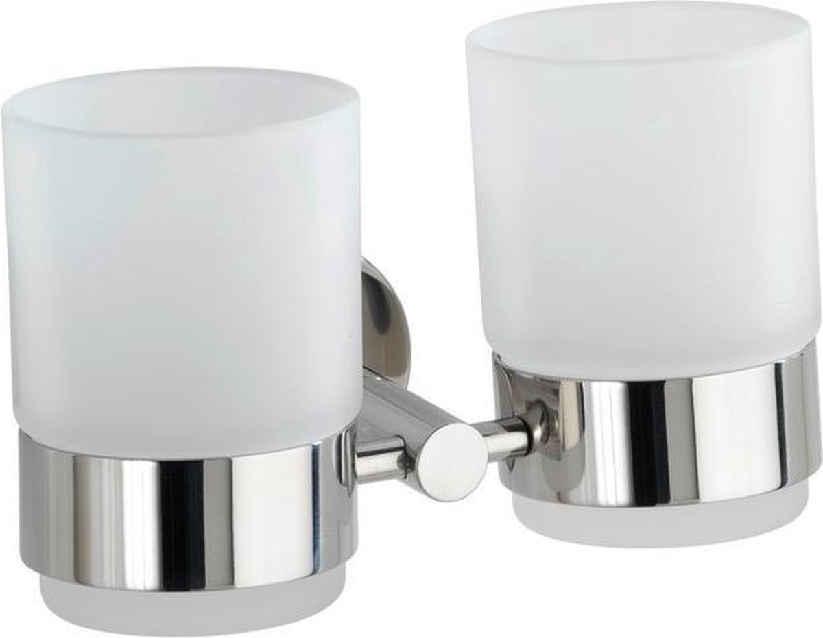 Wenko Tandenborstelhouder Bosio 17,5 X 9,5 X 9 Cm Rvs Zilver