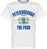 Peterborough Established T-shirt - Wit - 5XL