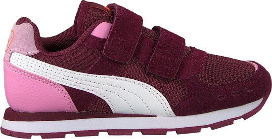 Puma Meisjes Lage sneakers Vista V Ps - Rood - Maat 35 | bol.com