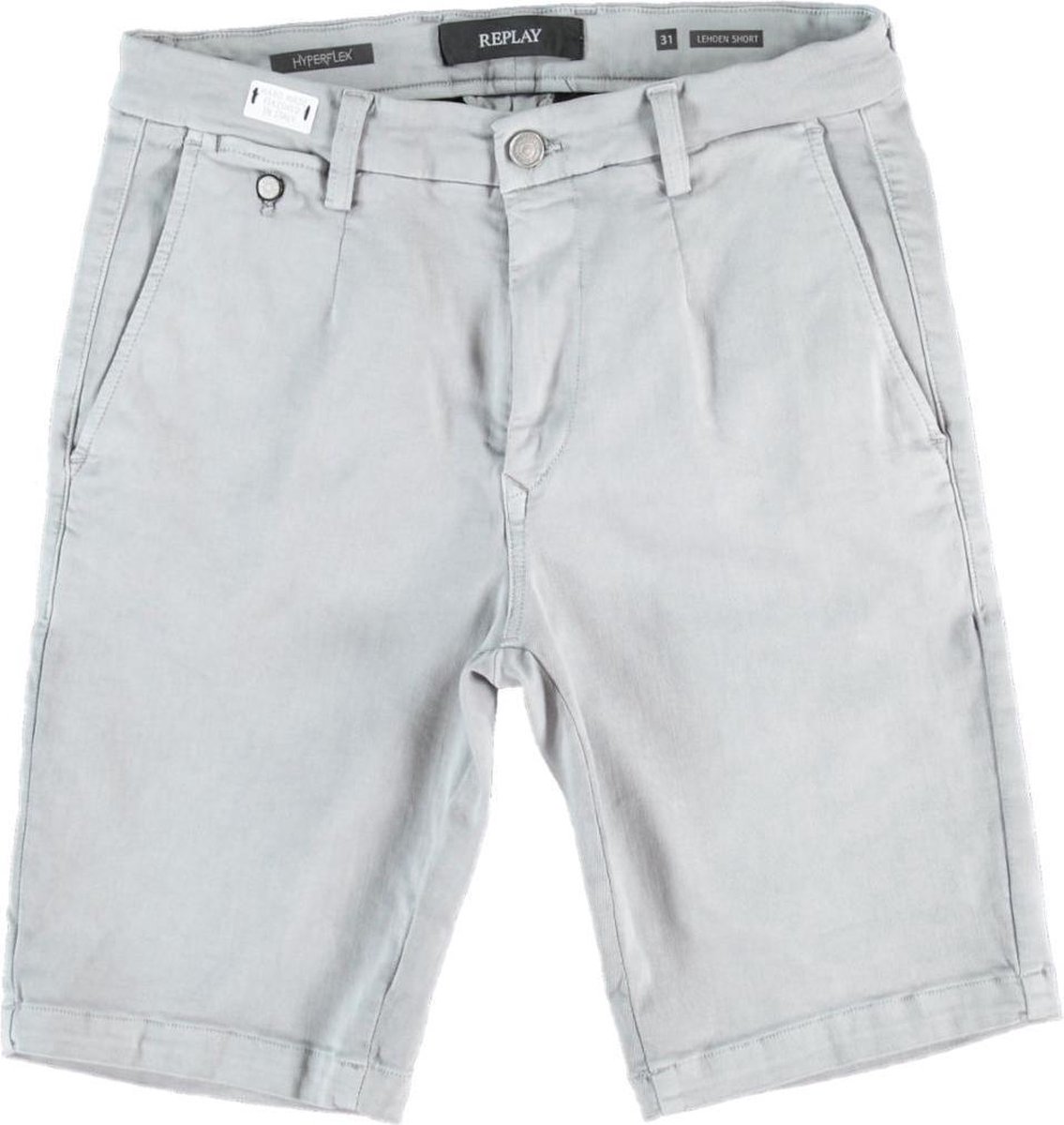 Replay - Replay Jeans Anbass Hyperflex Grijs | Berden Fashion