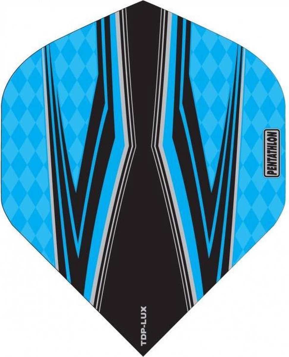 Pentathlon TDP LUX Vision Black/Aqua - Dart Flights
