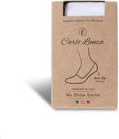 Witte no show sokken | Carlo Lanza