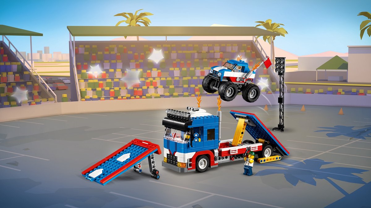 LEGO Creator Mobiele Stuntshow - 31085 | bol.com