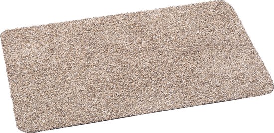 MD Entree - Droogloopmat - Home Cotton - Eco Beige - 50 x 75 cm