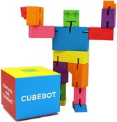 Areaware - Robot Puzzel Cubebot - Micro - Mulicolor
