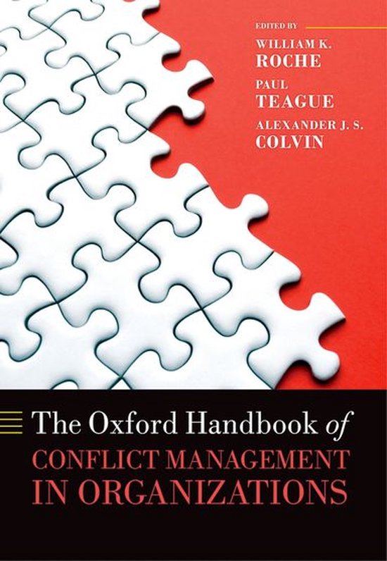 Oxford Handbooks - The Oxford Handbook of Conflict Managemen ... - cover