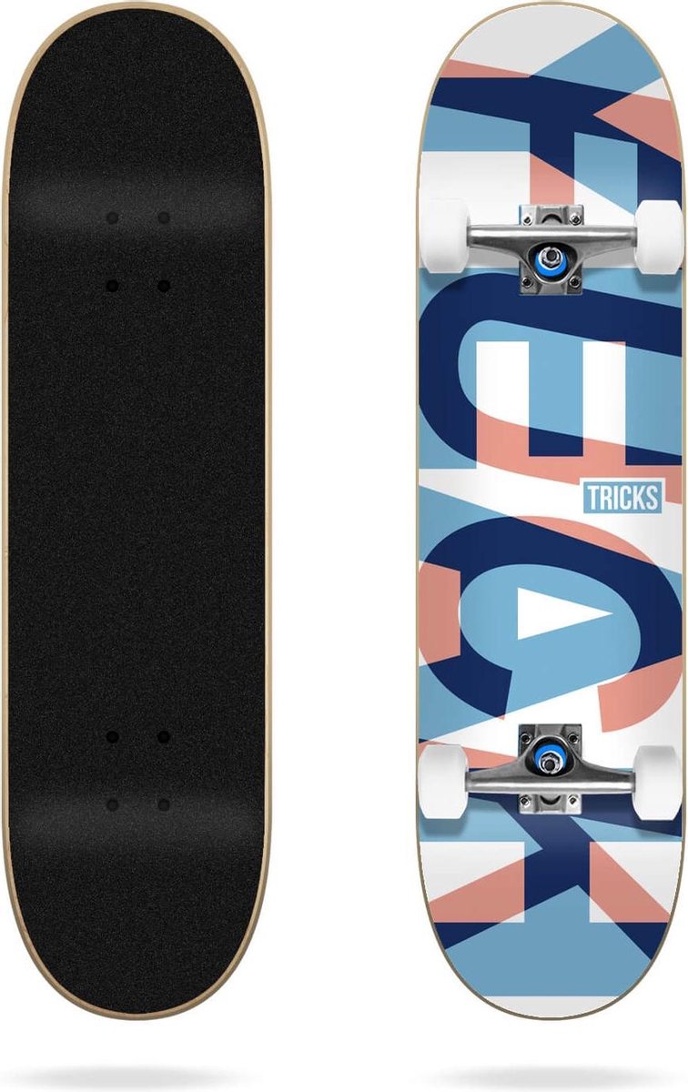 Compleet Skateboard Tricks Yeah 8.0 x 31.85 inch Multicolor