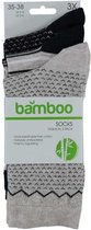 Apollo Sokken Fashion Bamboo Dames Bamboe 3-pack Maat 39/42