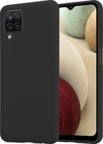 Shieldcase Silicone case Samsung Galaxy A12 - zwart