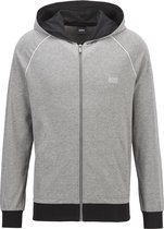 Hugo Boss heren lounge vest (middeldik) - grijs -  Maat: L