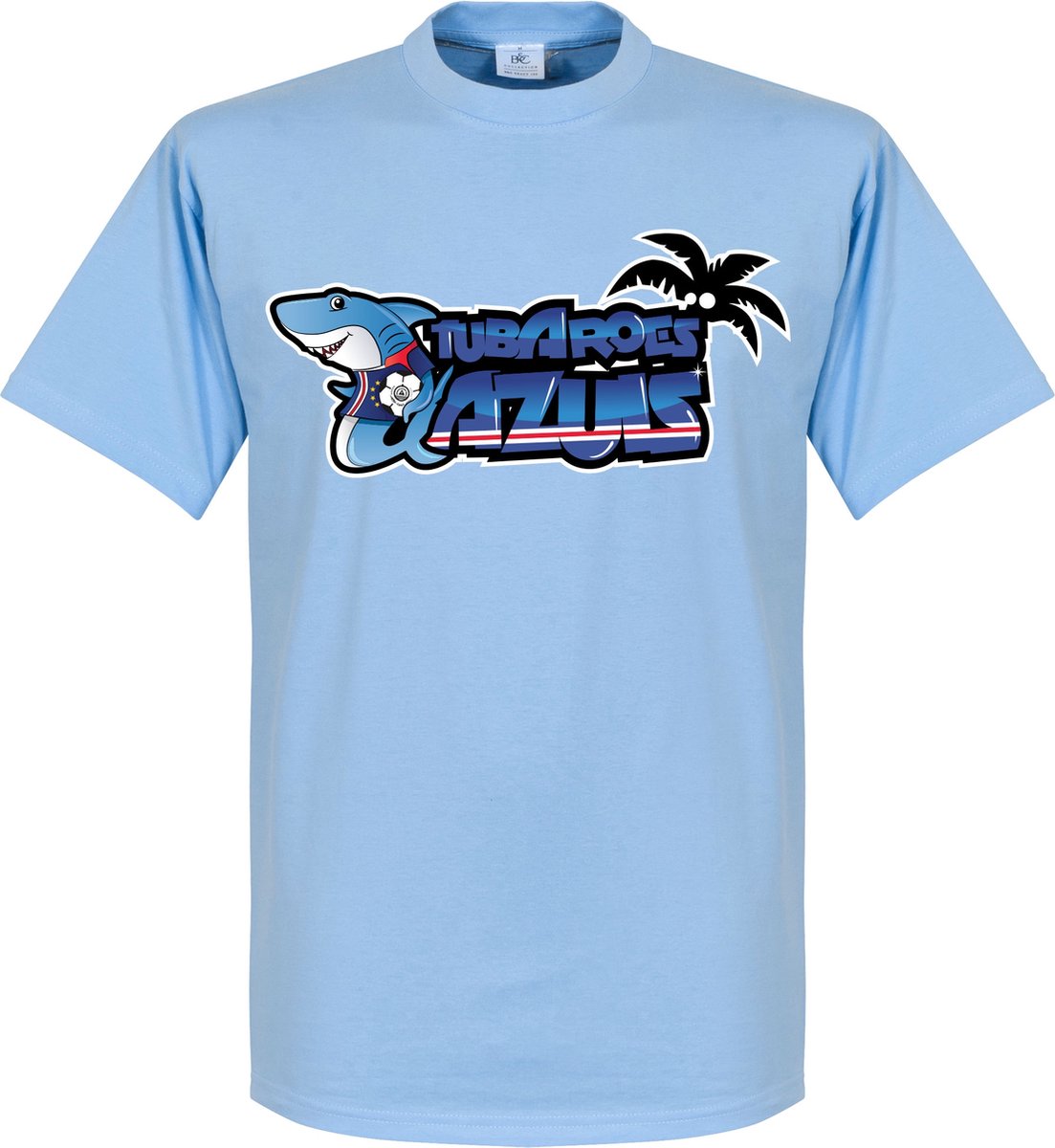 Kaapverdië TubarÃµes Azuis T-Shirt - XS