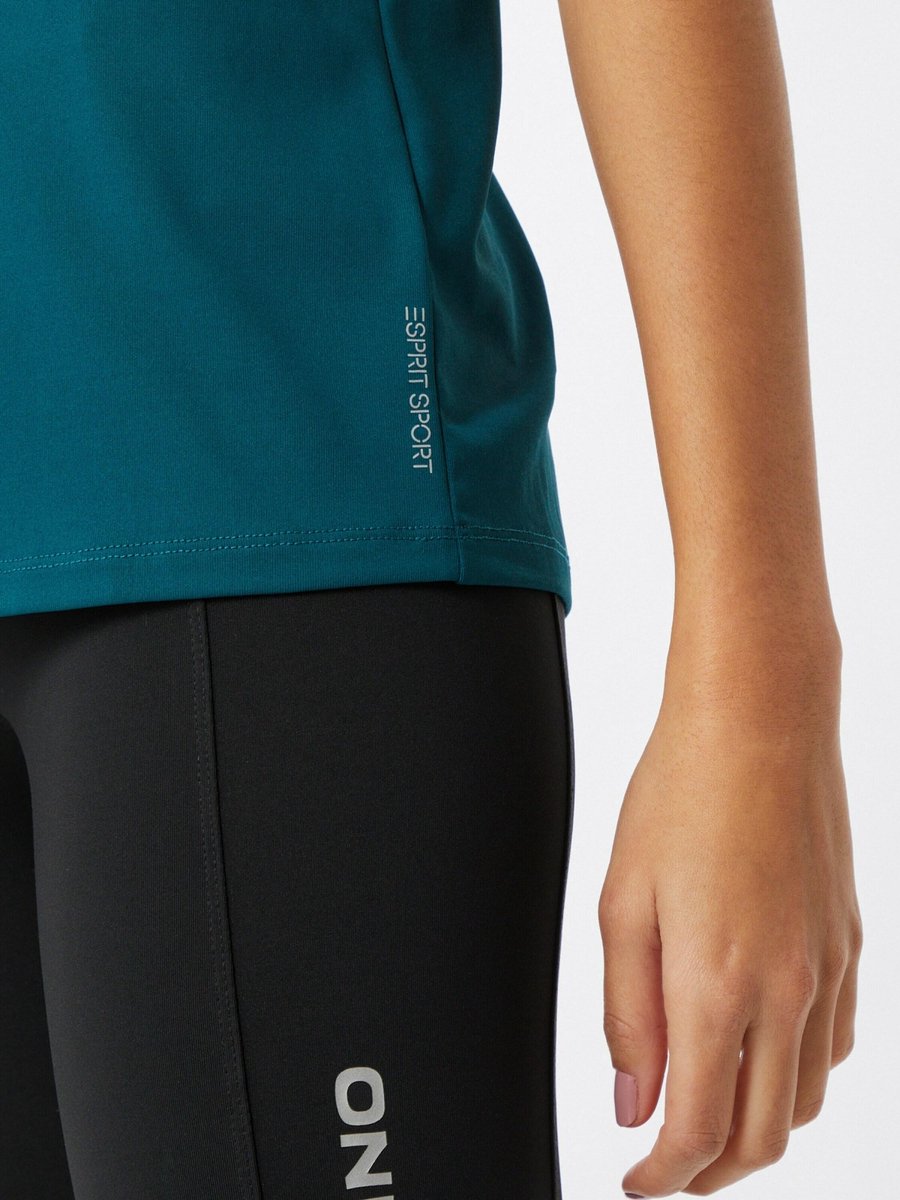 Esprit Sport sporttop Donkergroen-Xs | bol.com