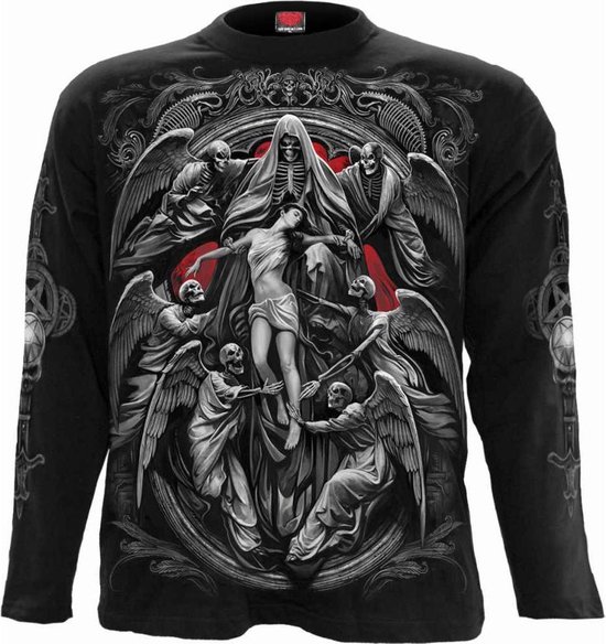 Foto: Spiral longsleeve shirt xl reapers door zwart