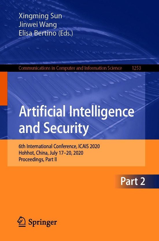 Springer Nature Proceedings Computer Science 2 - Artificial  ... - cover
