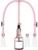 Clitoral & Nipple Pump Set Large - Rose Gold - Pumps - pink - Discreet verpakt en bezorgd