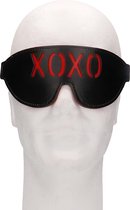 Ouch! Blindfold - XOXO - Black - Masks - black - Discreet verpakt en bezorgd