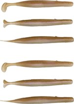 Savage Gear Gravity Stick Paddletail - Wakasagi - 14cm - 15g - 6 Stuks - Bruin