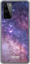 6F hoesje - geschikt voor OnePlus 9 Pro -  Transparant TPU Case - Galaxy Stars #ffffff