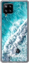 6F hoesje - geschikt voor Samsung Galaxy A42 -  Transparant TPU Case - Perfect to Surf #ffffff
