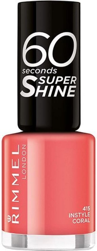 Rimmel London 60 seconds SuperShine Nagellak - 415 Instyle Coral