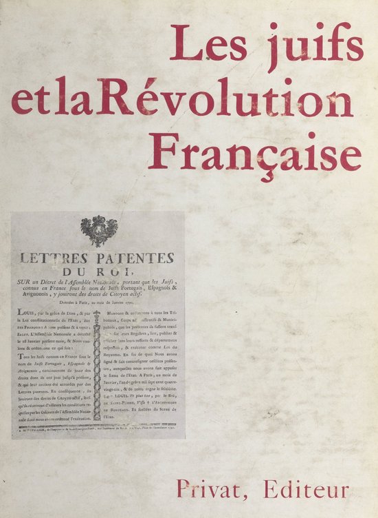 Les Juifs et la Révolution française - cover