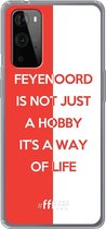 6F hoesje - geschikt voor OnePlus 9 Pro -  Transparant TPU Case - Feyenoord - Way of life #ffffff