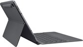 Samsung book cover keyboard (AZERTY) - grey - for Samsung T860 Tab S6