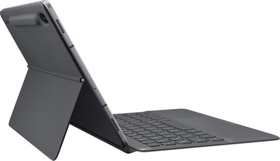 Samsung book cover keyboard (AZERTY) - grey - for Samsung T860 Tab S6 |  bol.com