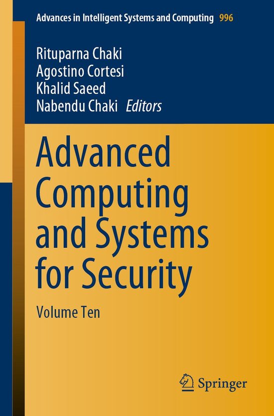 Intelligent Technologies and Robotics (R0) - Advanced Comput ... - cover
