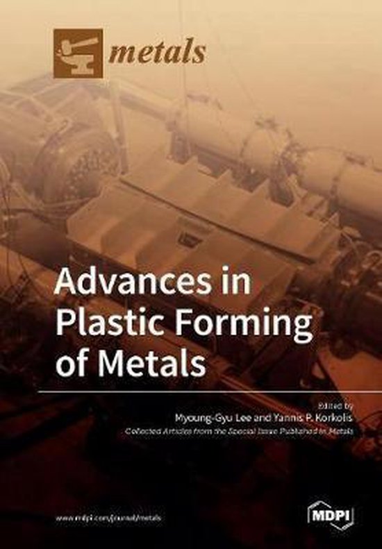 Advances in Plastic Forming of Metals - cover