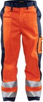 Blaklader Werkbroek High Vis - High Vis Oranje/Marineblauw - C58