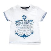 Blue Seven Jongens T-shirt - Wit - Maat 62