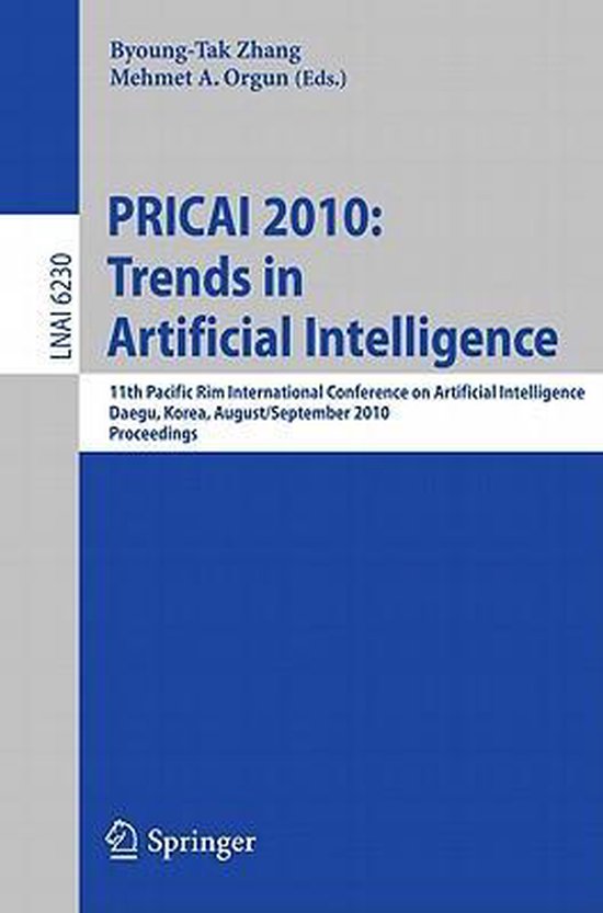 PRICAI 2010 Trends in Artificial Intelligence - cover