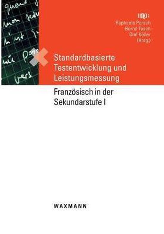 Standardbasierte Testentwicklung und Leistungsmessung - cover
