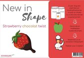 New in Shape Strawberry chocolate twist