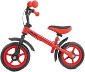 Milly Mally DRAGON met extra handrem - Loopfiets - Rood