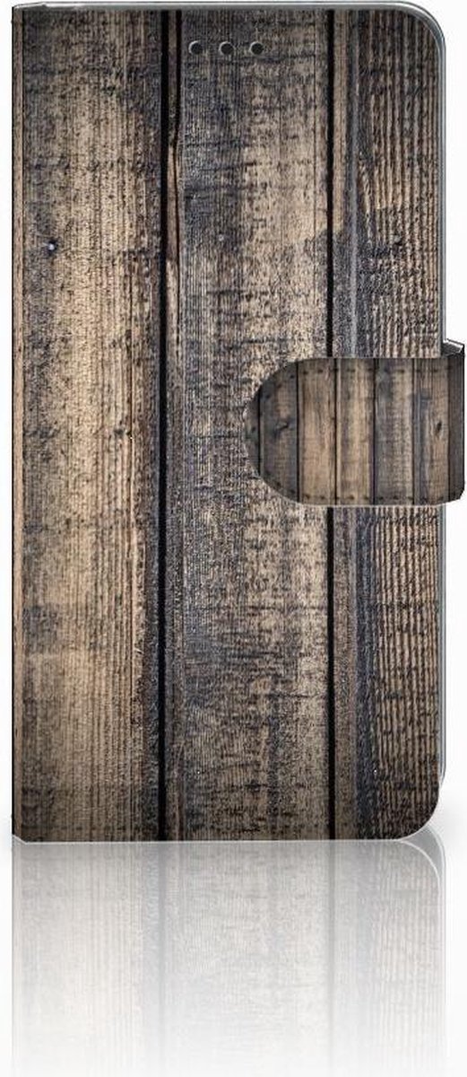 Samsung Galaxy S10 Book Style Case Steigerhout