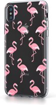 BeHello iPhone Xs/X Gel Case Flamingo