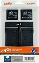 Jupio Kit: 2x Battery DMW-BLG10 + USB Dual Charger