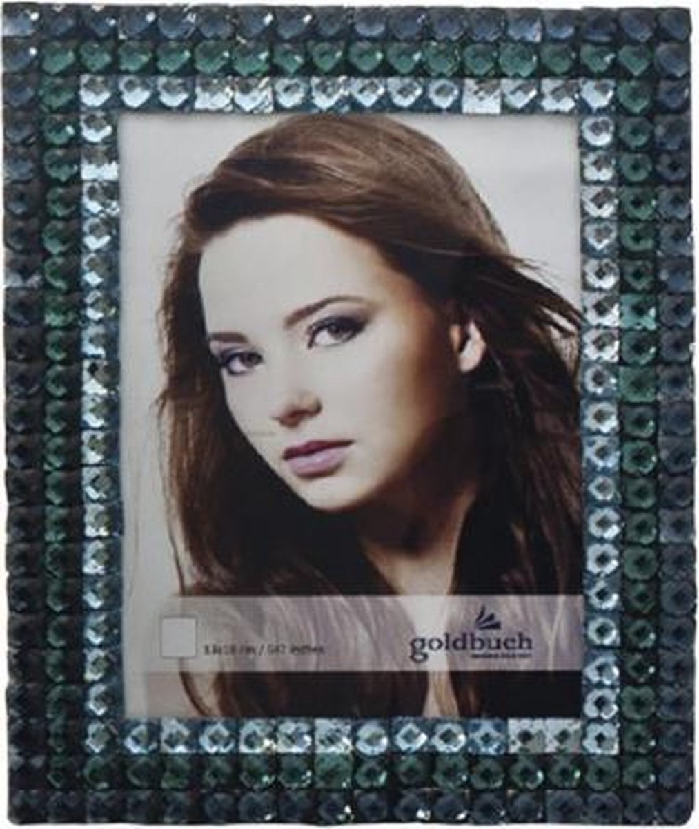 GOLDBUCH GOL-940033 Fotolijst Cristal turquoise - 13 x 18 cm
